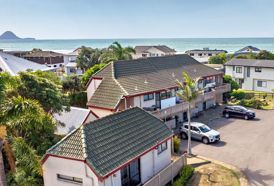 Aquarius Motel at Ohope beach front ocean view near Whakatane